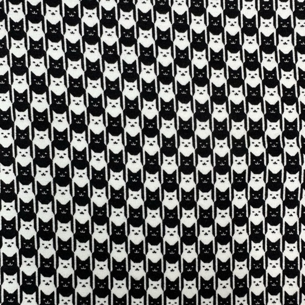 Betabrand Catstooth Skinny Leg Pencil Dress Pant Yoga Pants Black White M Petite - Picture 6 of 15